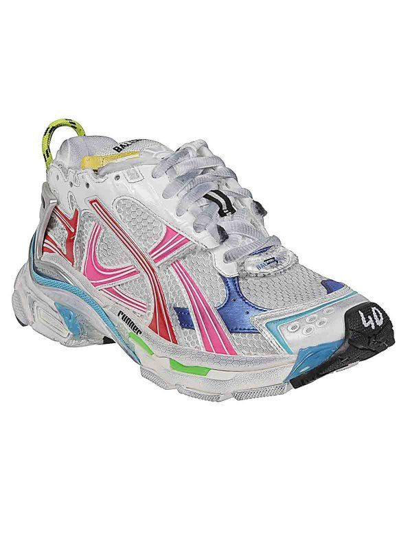 Balenciaga premium sneakers detail and craftsmanship close-up