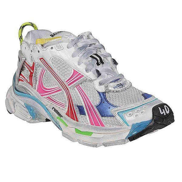 Balenciaga premium sneakers detail and craftsmanship close-up
