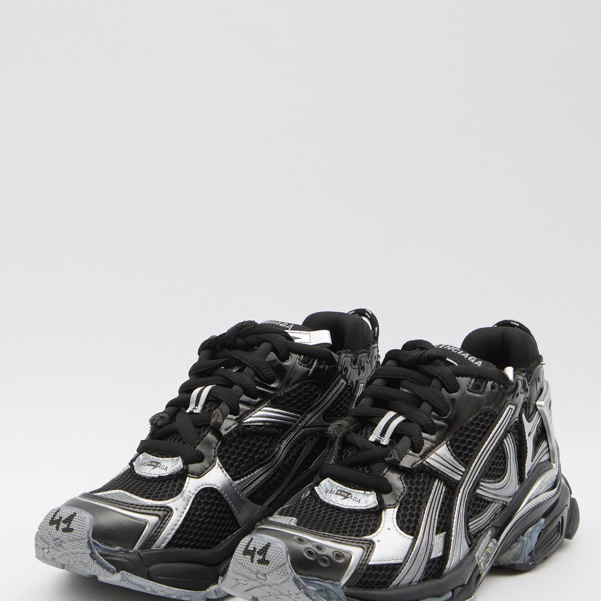 Balenciaga premium sneakers detail and craftsmanship close-up