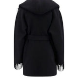 Balenciaga premium outerwear detail and craftsmanship close-up