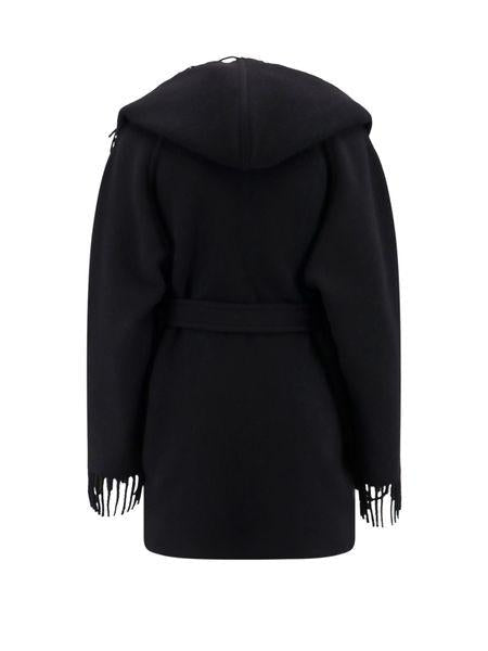 Balenciaga premium outerwear detail and craftsmanship close-up