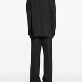 Balenciaga premium outerwear detail and craftsmanship close-up