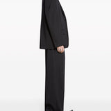 Balenciaga outerwear side profile designer luxury fashion