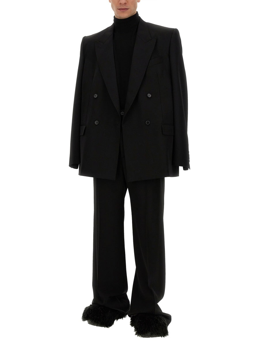 Balenciaga Jackets? BALENCIAGA Regular Fit Wool Jacket - Size M Premium Casual Designer Jacket
