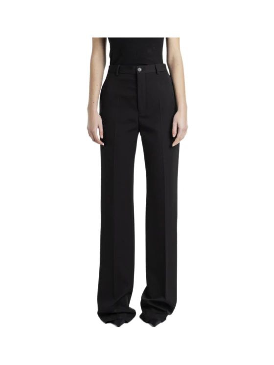 Balenciaga Pants? BALENCIAGA Slim Fit High-Waisted Pants for Women Premium Designer Casual Trousers