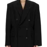 Balenciaga outerwear luxury designer piece front view