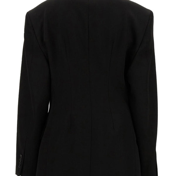 Balenciaga outerwear side profile designer luxury fashion
