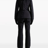 Close-up of Balenciaga outerwear hardware and fine stitching