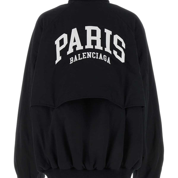 Balenciaga premium outerwear detail and craftsmanship close-up