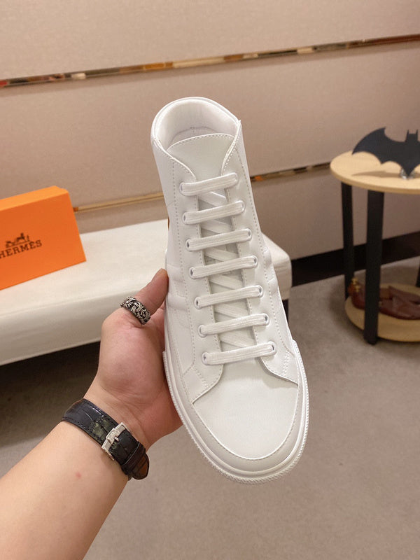 Hermès Tan Ankle Strap Heels - Back View