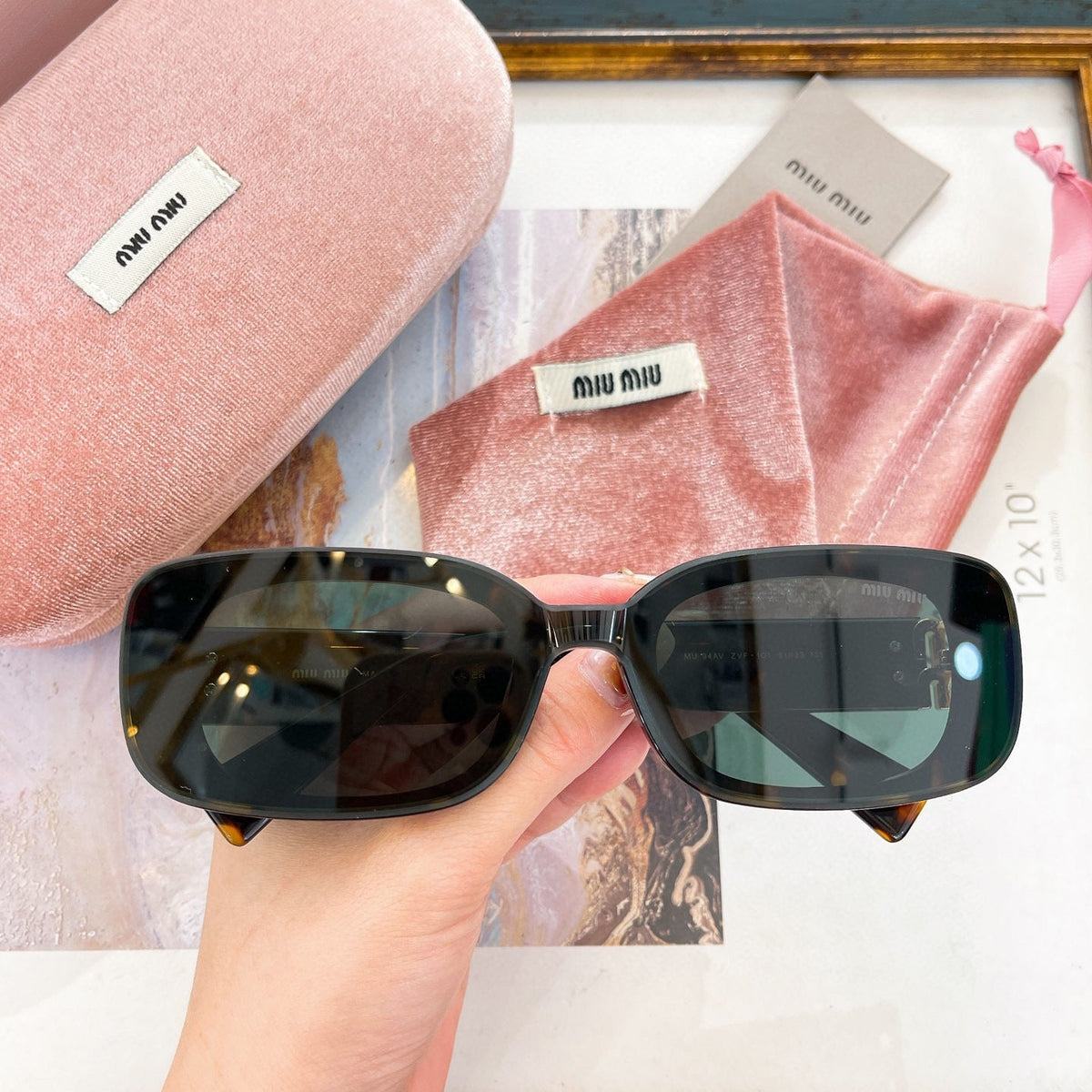 Sunglasses- Miu M Sunglasses Luxury Designer UV Sunglasses