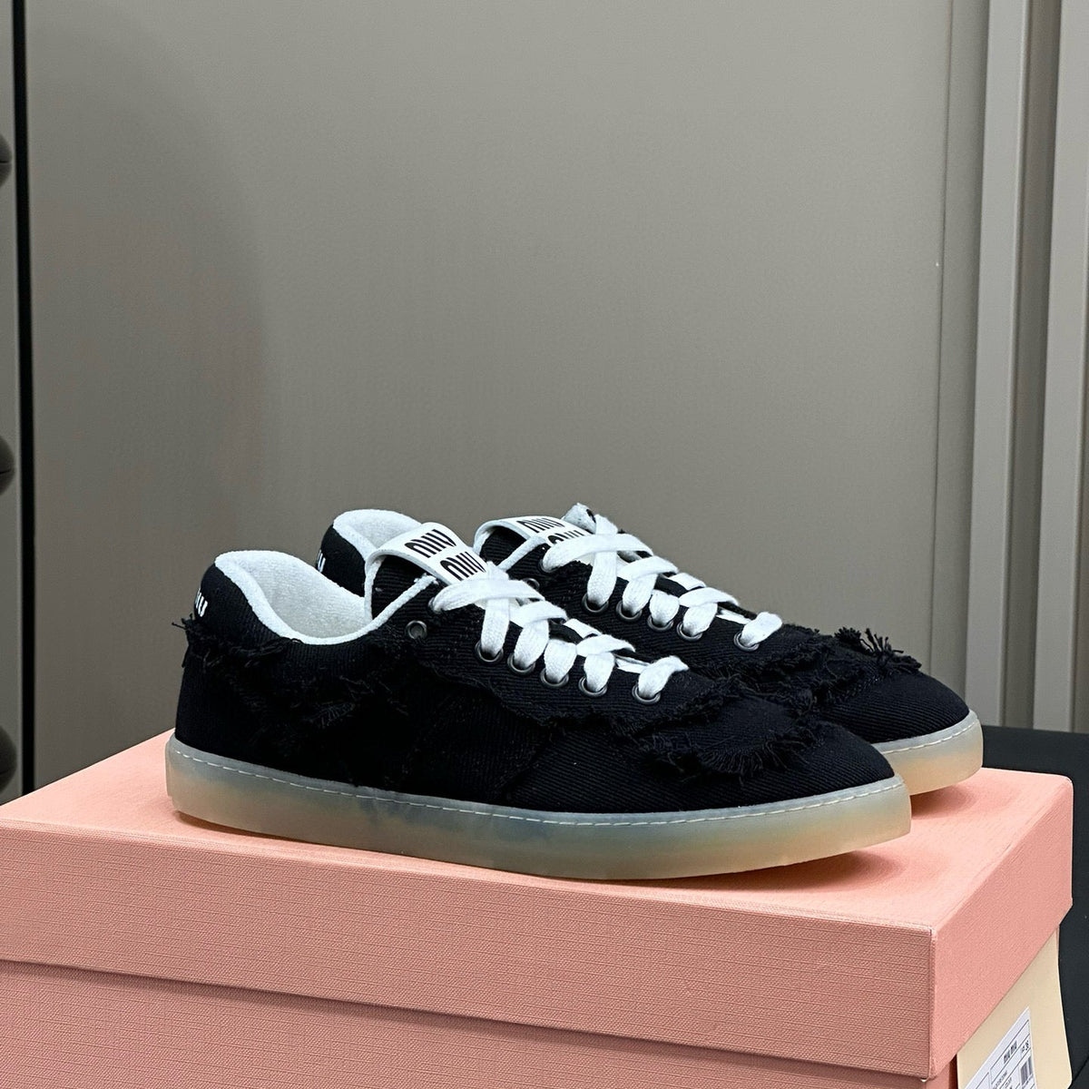 Shoes- Miu M Trainers Luxury Lifestyle Designer Footwear