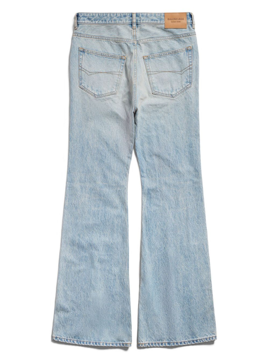 Balenciaga Jeans- BALENCIAGA Flared Denim Jeans for Women Classic Everyday Designer Jeans