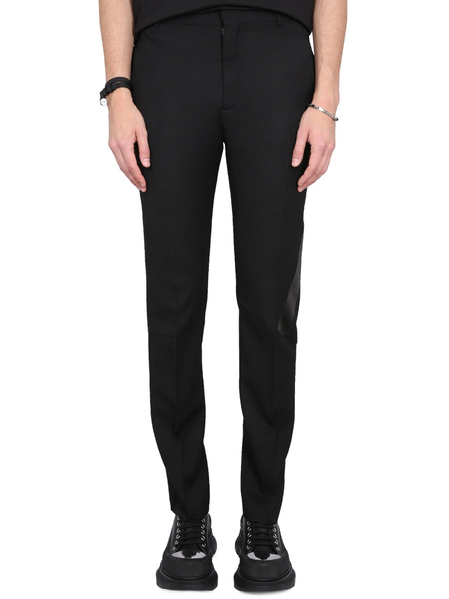 Alexander McQueen pants luxury designer piece front view