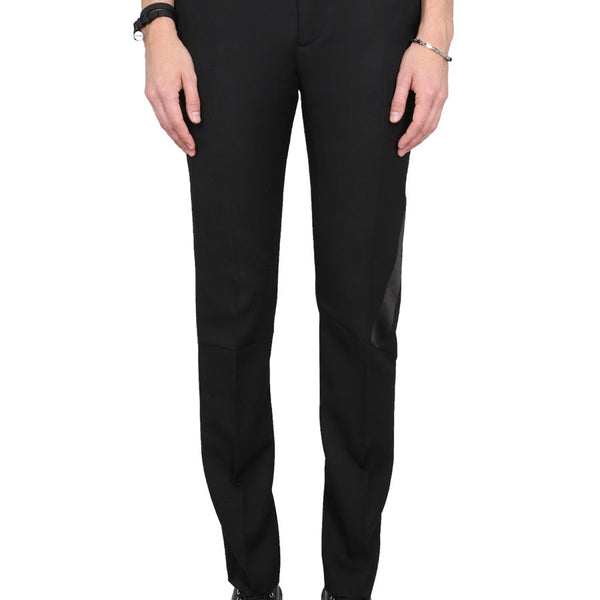 Alexander McQueen Pants? Alexander Mcqueen Men Virgin Wool Pants Tailored Everyday Designer Pants