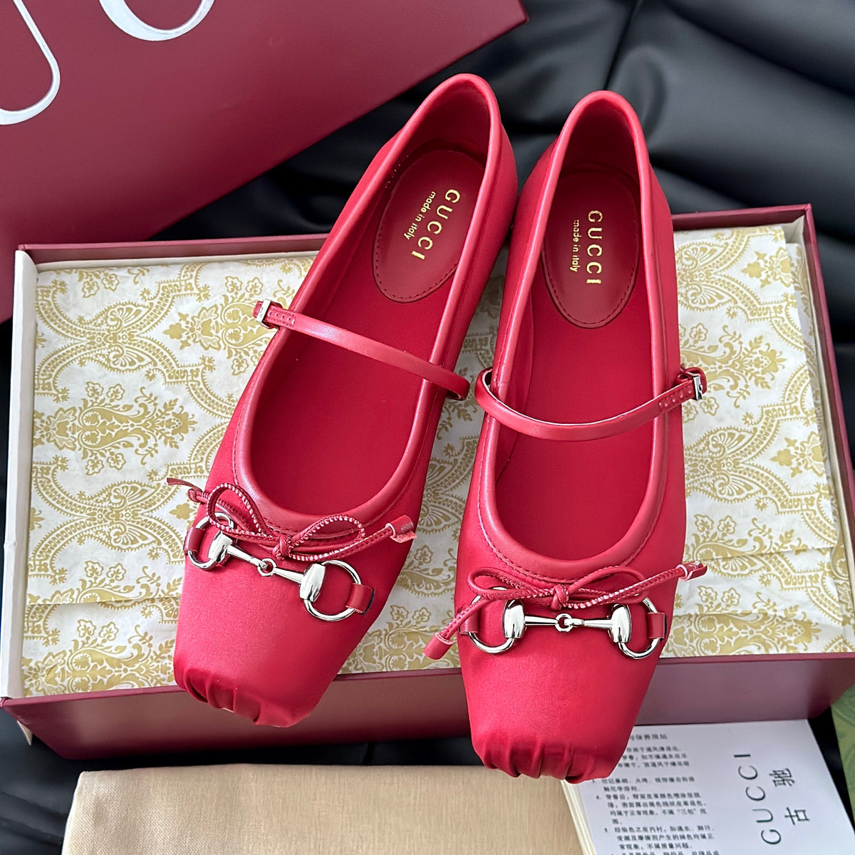 Gucci Shoes- Gucci Ballet Flats Comfortable Everyday Designer Shoes
