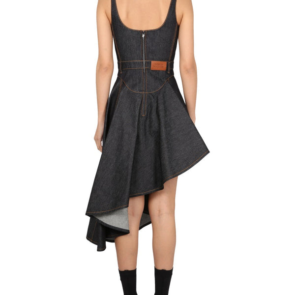 Alexander McQueen cocktail dresses side profile designer luxury fashion