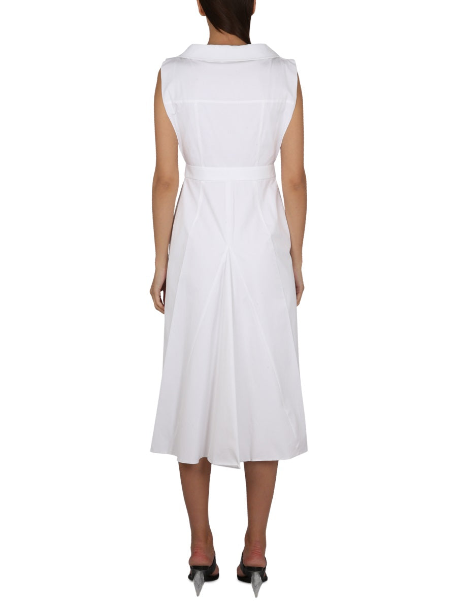 Alexander McQueen cocktail dresses side profile designer luxury fashion