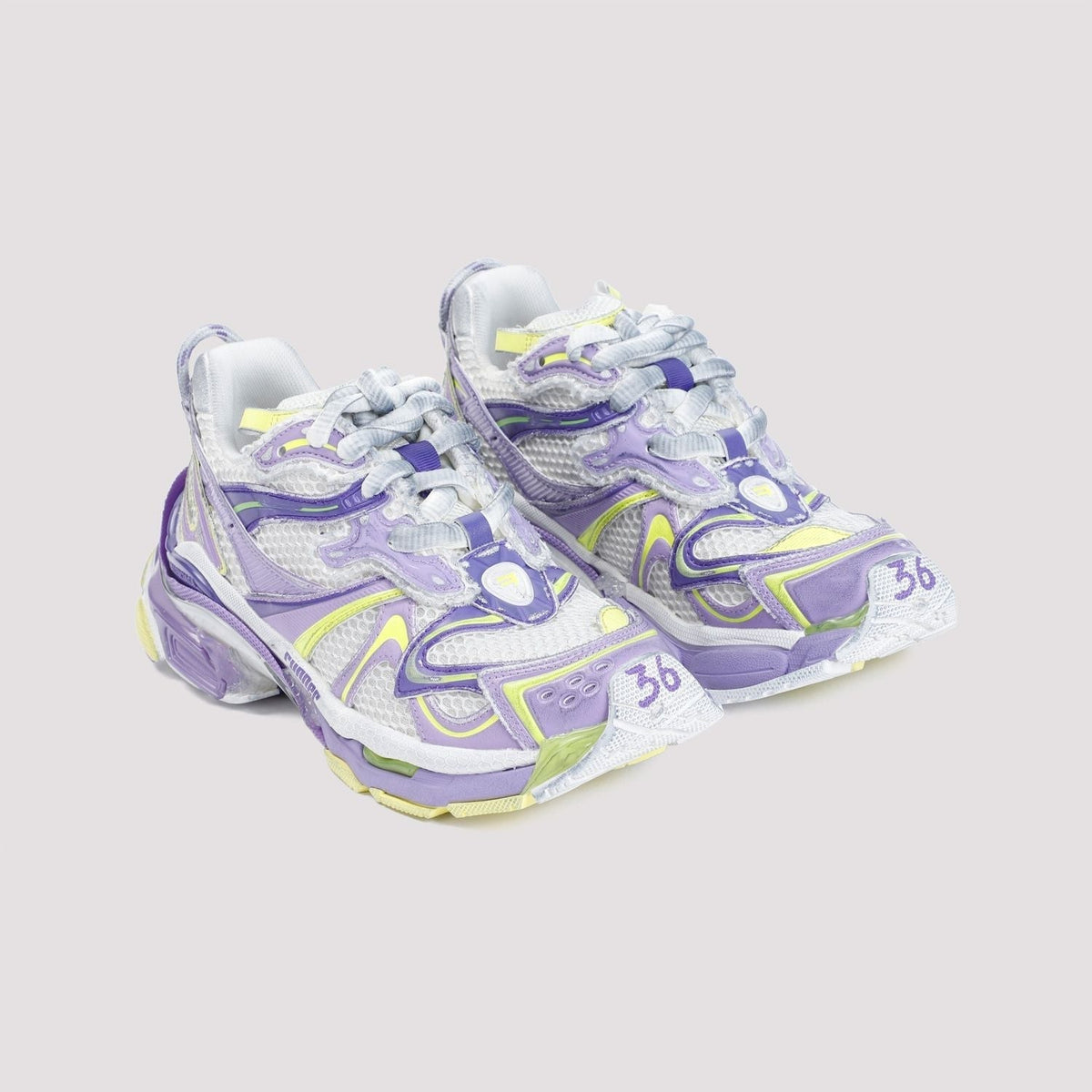 Balenciaga Shoes? BALENCIAGA Multicolor Runner 2 Sneakers for Women Premium Designer Casual Shoes