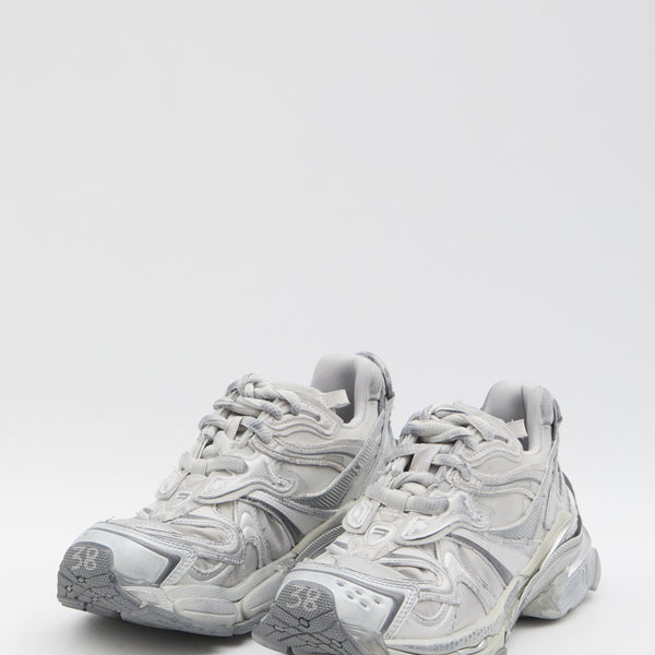 Balenciaga premium sneakers detail and craftsmanship close-up