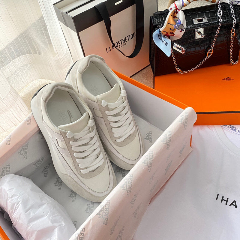 Hermes shoes Style 355 - styled lifestyle view