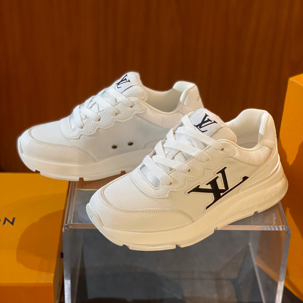 Louis Vuitton Shoes- Louis Vuitton Lou Classic Sneaker Comfortable Everyday Designer Shoes