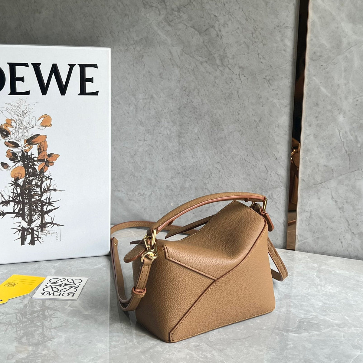 Bags- Loew Mini Puzzle Edge Bag Luxury Designer Leather Handbag