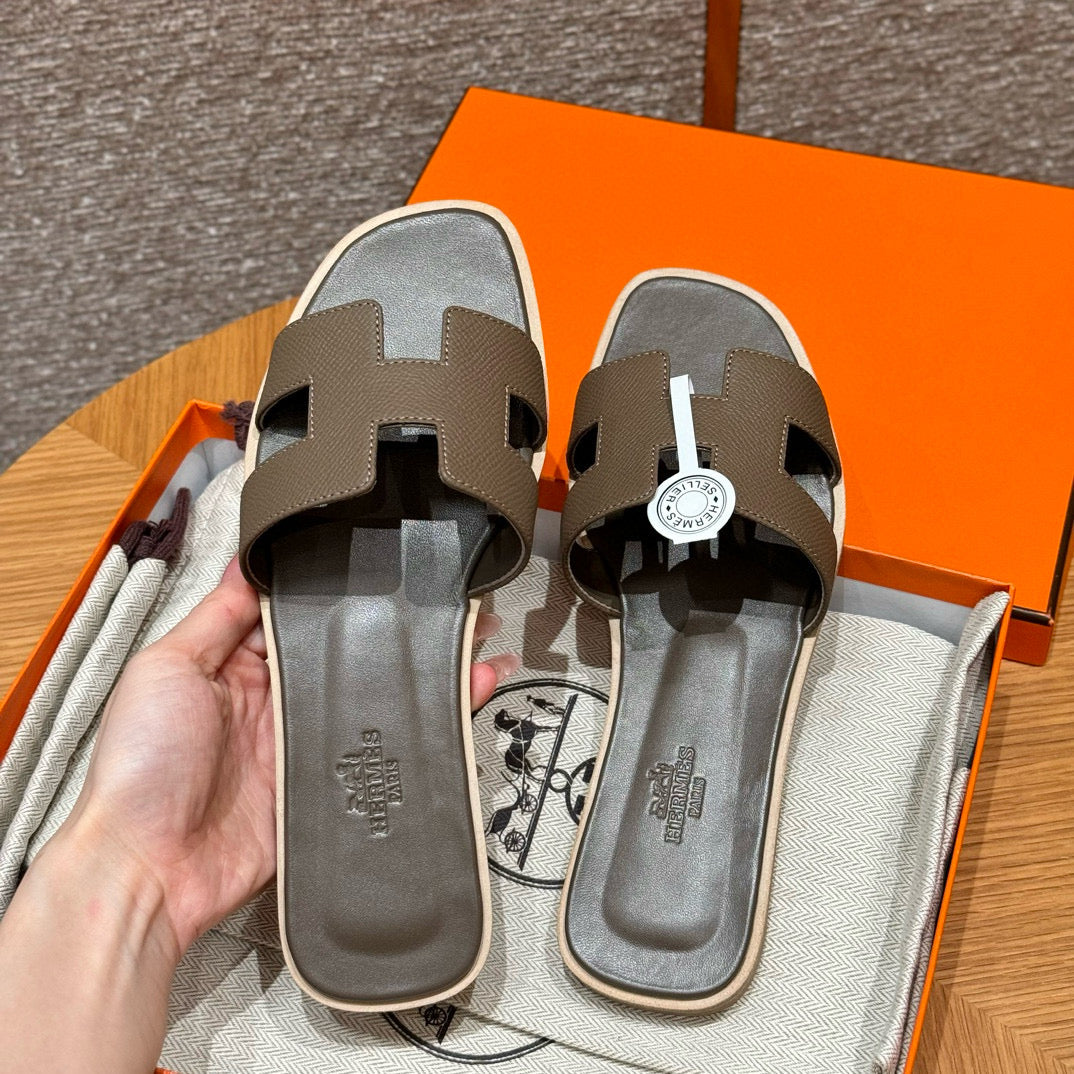 Shoes- Herm Oran Sandals Premium Designer Casual Shoes