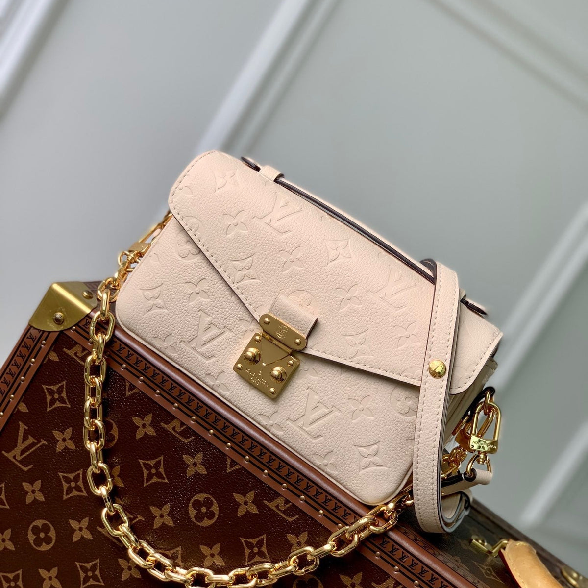 Louis Vuitton Bags- Louis Vuitton Lou Pochette Metis East West Bag Premium Designer Shoulder Bag