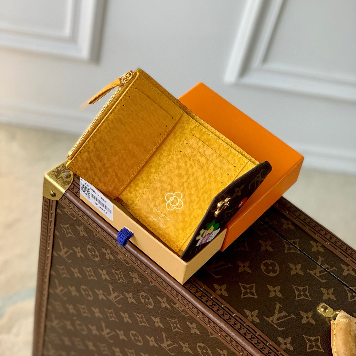 Louis Vuitton Wallets- Louis Vuitton Lou Victorine Wallet Premium Leather Designer Wallet