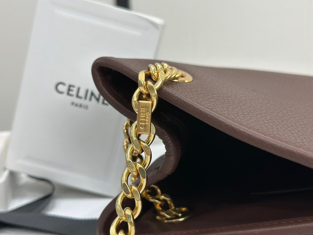 Bags- Cel Medium Newspaper Bag Elegant Everyday Designer Handbag