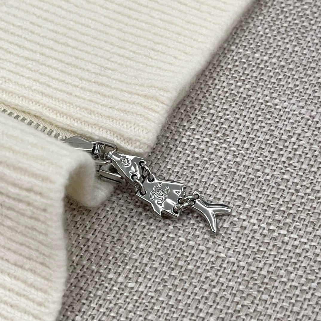 Chanel Hoodies- Chanel Zip Hoodie Premium Designer Casual Hoodie