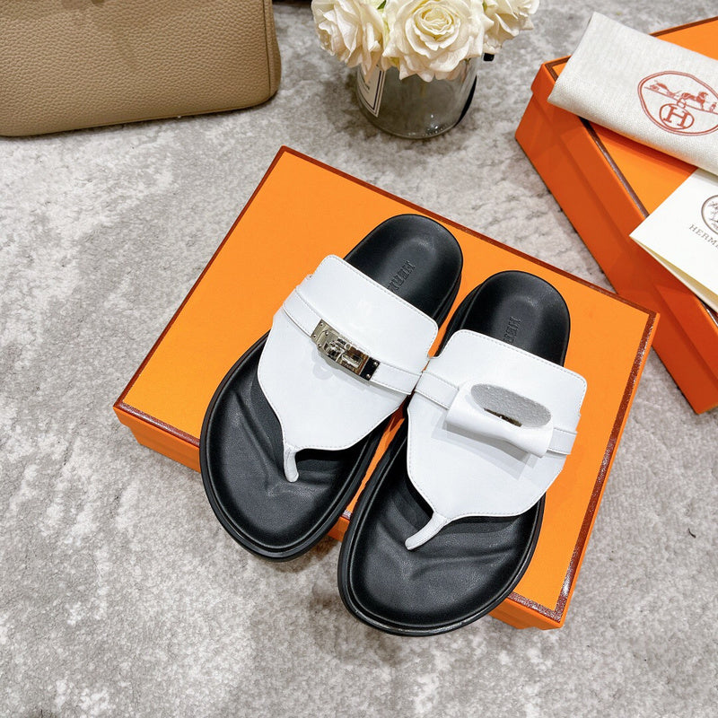 Hermes shoes Style 348 - sole and craftsmanship detail (alternate angle)