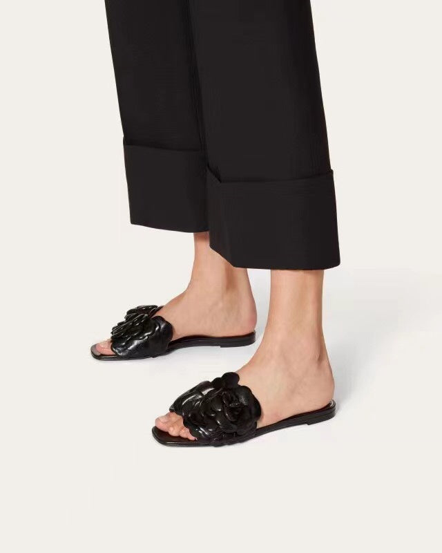 Valentino Garavani luxury shoes detail shot