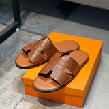 Hermès White Low-Top Sneakers - Front View