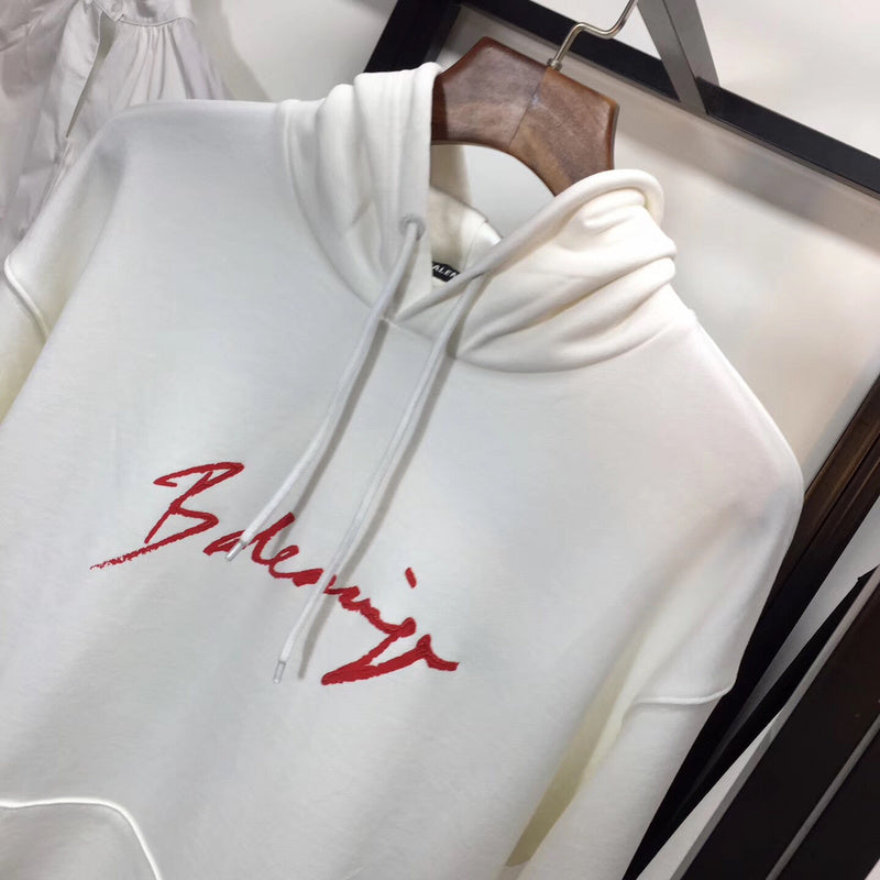 Close-up of Balenciaga designer clothing craftsmanship
