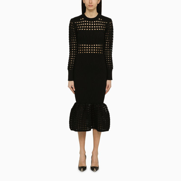 Alexander McQueen cocktail dresses luxury designer piece front view
