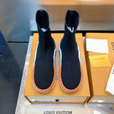 Close-up detail view of Louis Vuitton luxury piece style No.138