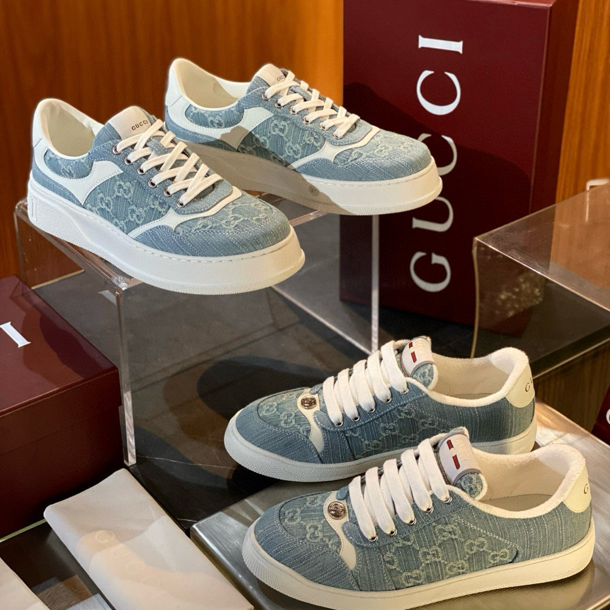 Gucci Shoes? Gucci Screener Trainers Luxury Lifestyle Designer Footwear