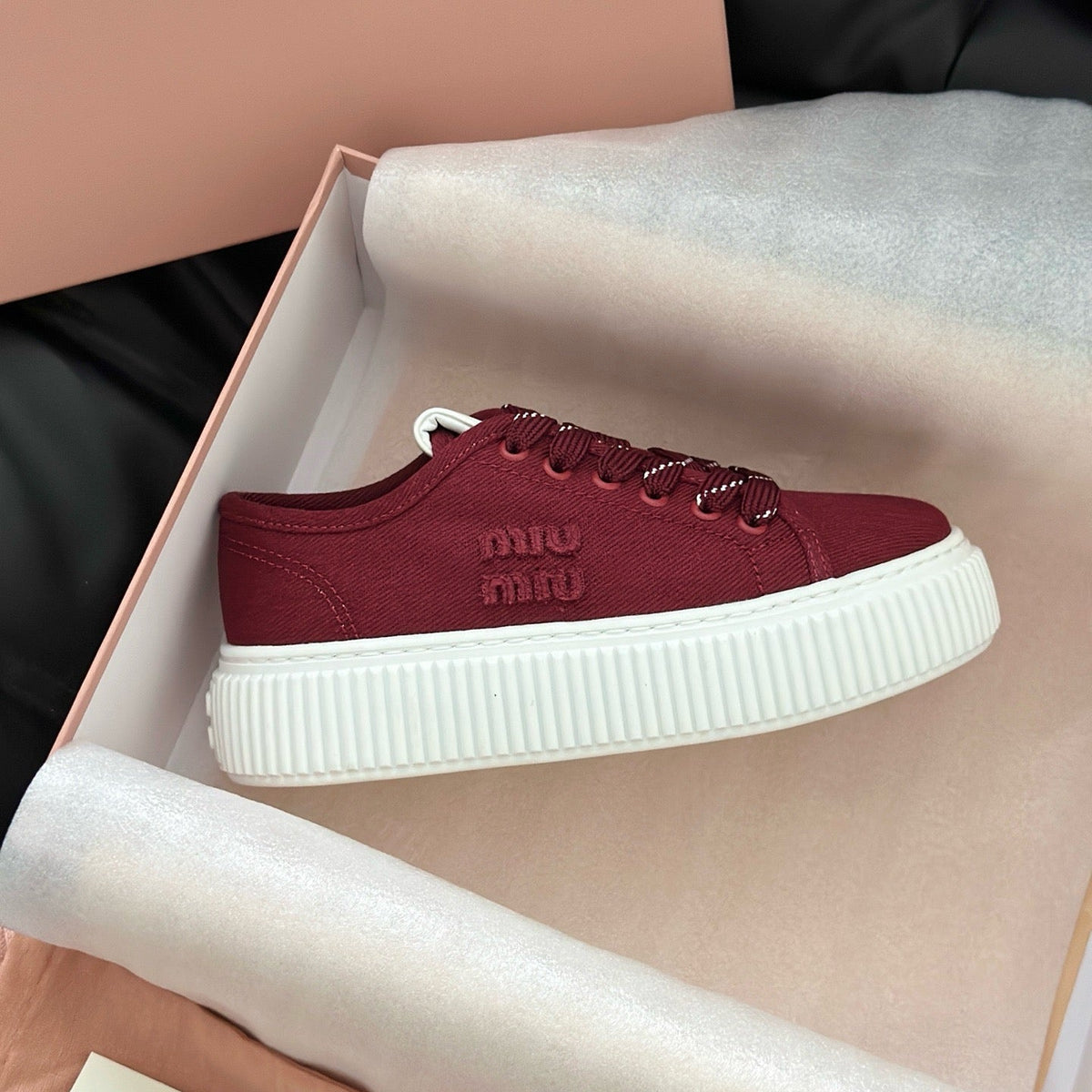 Shoes- Miu M Trainers Premium Designer Casual Shoes
