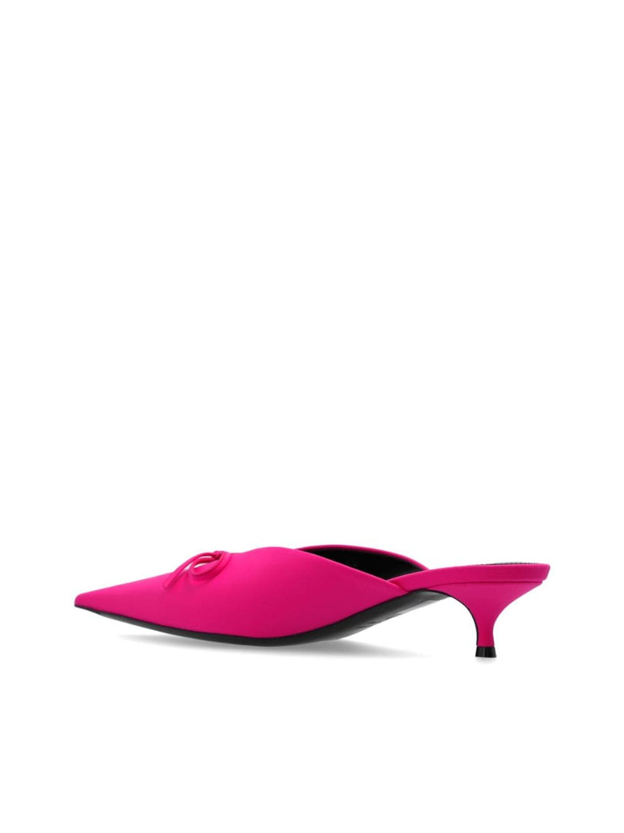 Balenciaga Shoes BALENCIAGA Bow Detailing Pointed Toe Mini Sandals Luxury Lifestyle Designer Footwear