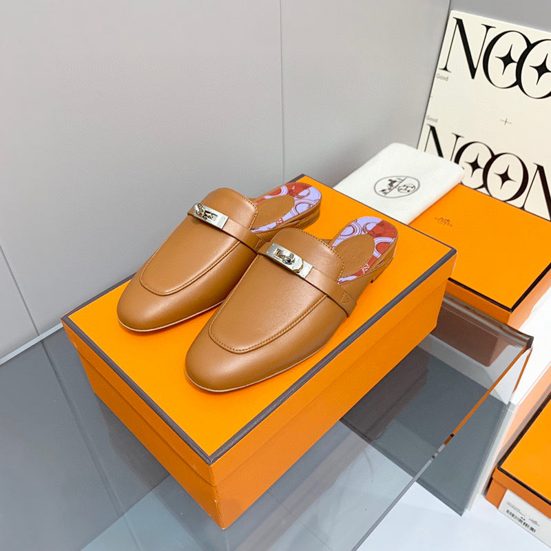 Hermes sandals Style 170 - styled lifestyle view