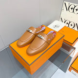 Hermes sandals Style 170 - styled lifestyle view