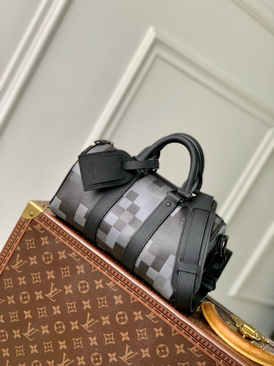 Louis Vuitton Bags- Louis Vuitton Lou Keepall 25 Bag Elegant Everyday Designer Handbag