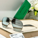 Bottega Veneta Sunglasses detail shot – authentic designer craftsmanship