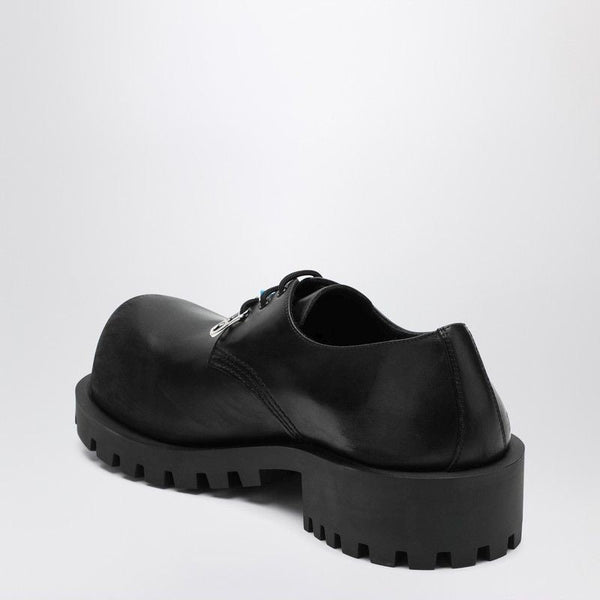 Balenciaga premium moccasins detail and craftsmanship close-up