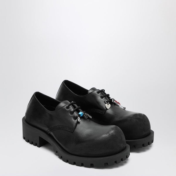 Balenciaga flats luxury designer piece front view