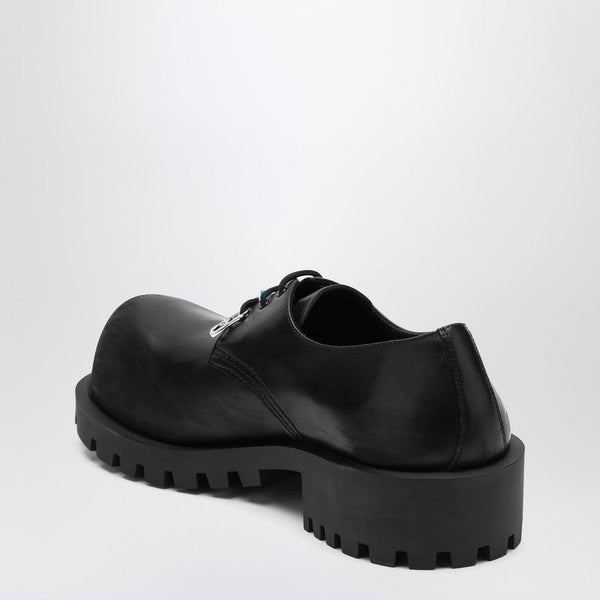 Balenciaga premium flats detail and craftsmanship close-up
