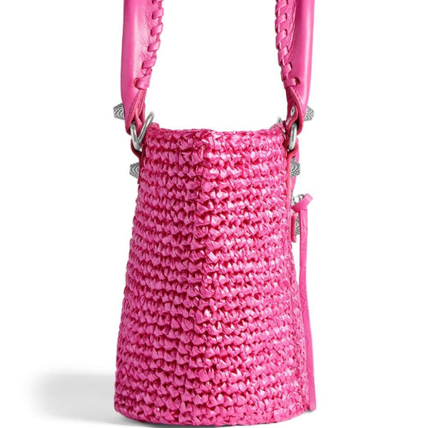 Balenciaga premium totes detail and craftsmanship close-up
