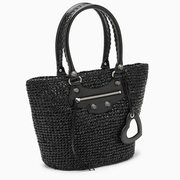 Balenciaga premium shoulder bags detail and craftsmanship close-up